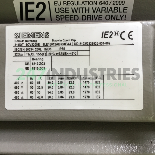 1LE1501-2AB53-4FA4 Siemens Image 4