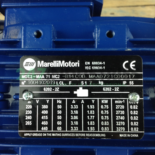 MAA71MC2B14B5 Marelli Motori Image 2