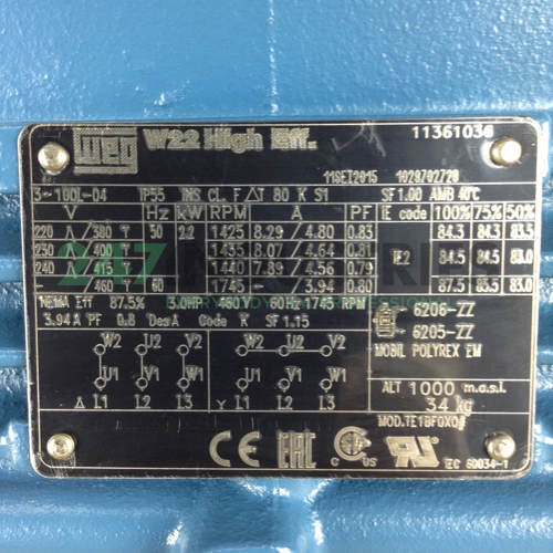 2.2K31AL21004B3 WEG Image 2