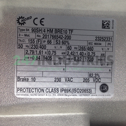 SK1SMI75AZ-90SH/4BR60 Nord Drive Systems Image 3