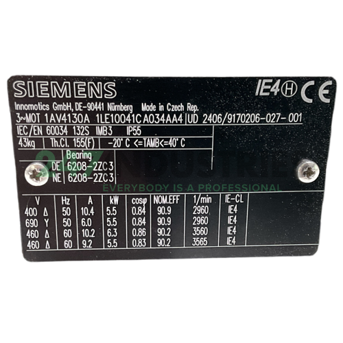1LE1004-1CA03-4AA4 Siemens Image 4