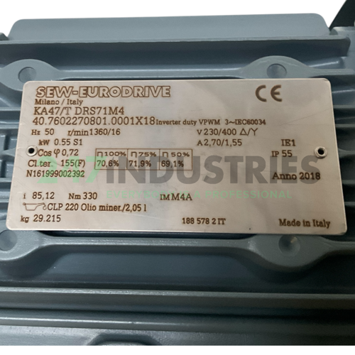 KA47/TDRS71M4 SEW-EURODRIVE Image 4