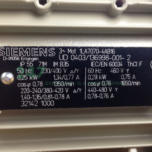1LA7070-4AB16 Siemens Image 2
