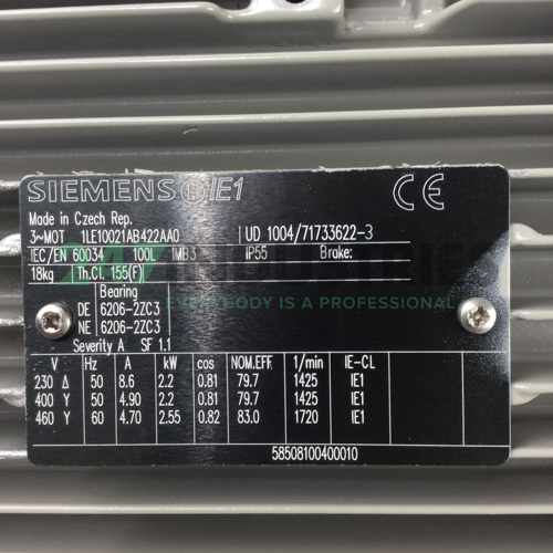 1LE1002-1AB42-2AA0 Siemens Image 2