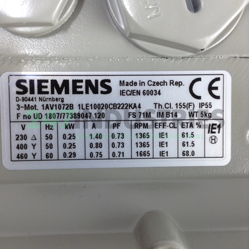 1LE1002-0CB22-2KA4 Siemens Image 2