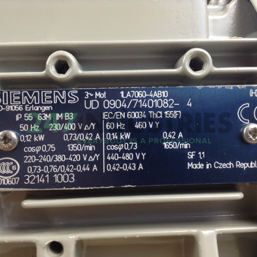 1LA7060-4AB10 Siemens Image 2