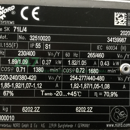 SK1SI40-71L/4-I15 Nord Drive Systems Image 4