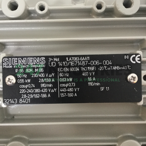 1LA7083-6AA11 Siemens Image 4