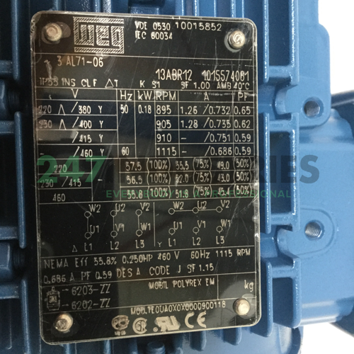 0.18K31AL0716B3 WEG Image 4