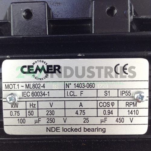 ML802-4-B5 Cemer Image 2