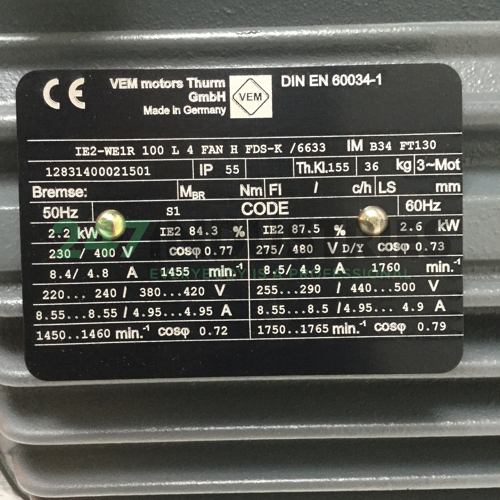 IE2-WE1R100L4FANHFDS-K/663 VEM Image 4