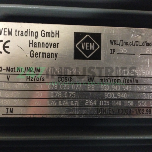 VTA2-112M6B3 VEM Image 2