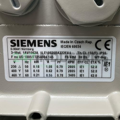 1LE1002-0BA22-2FA4 Siemens Image 4