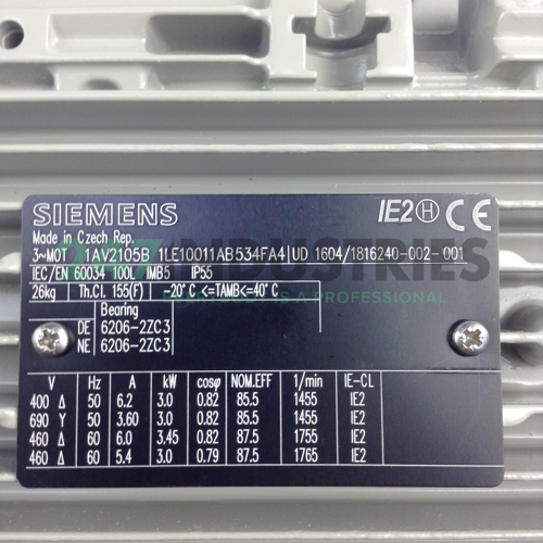 1LE1001-1AB53-4FA4 Siemens Image 2