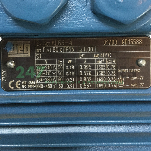 0.18K31AL0634B3 WEG Image 4