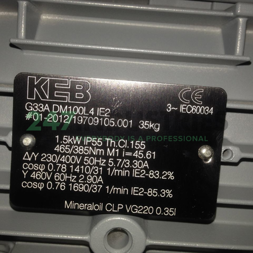 G33ADM100L4IE2 KEB Image 2