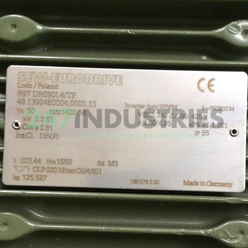 R97DRS90L4/TF SEW-EURODRIVE Image 4