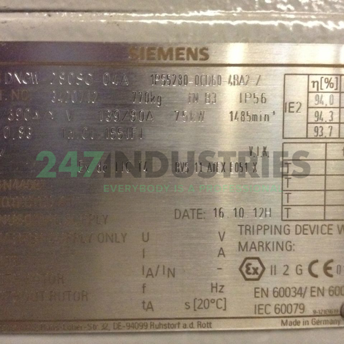 DNGW-280SG-04AB3 Loher Image 2