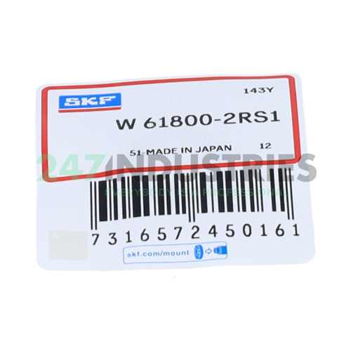 W61800-2RS1 SKF Image 3