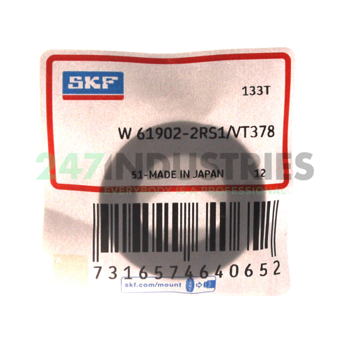 W61902-2RS1/VT378 SKF Image 2