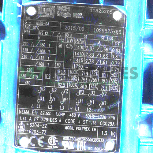 0.75K31AL2804B14 WEG Image 4