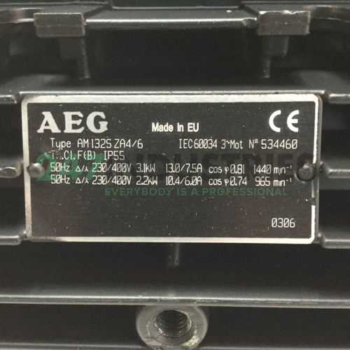 AM132SZA4/6B3 AEG Image 4