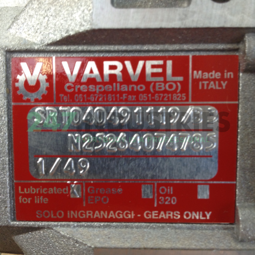 SRT040491119/B3-63B14 Varvel Image 2