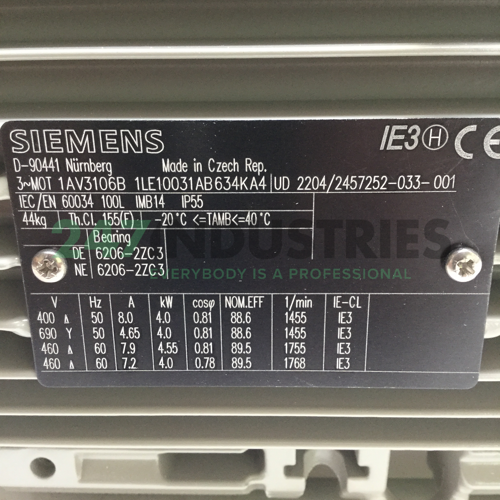 1LE1003-1AB63-4KA4 Siemens Image 4