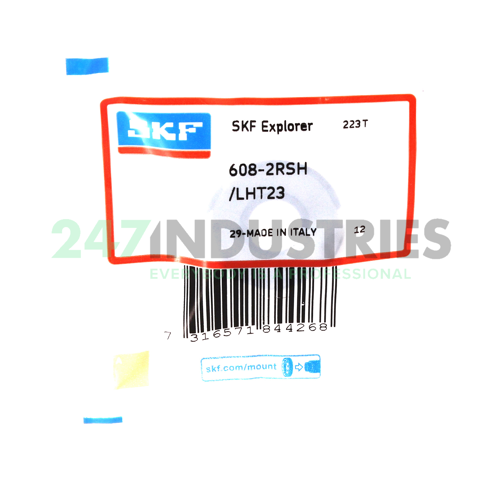 608-2RSH/LHT23 SKF Image 2